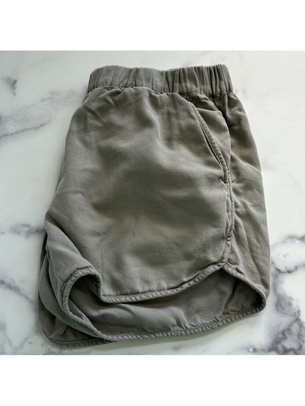 Madewell Women's Pull-On Shorts Light Olive Green Size XS - Picture 7 of 10